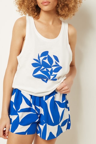 Pyjamahemd Canita-- Wit