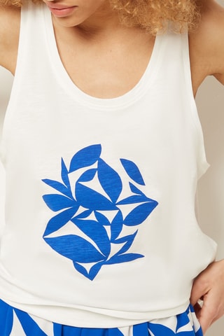 Pyjamahemd Canita-- Wit