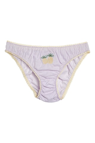 Culotte Jojoba - Mauve et jaune