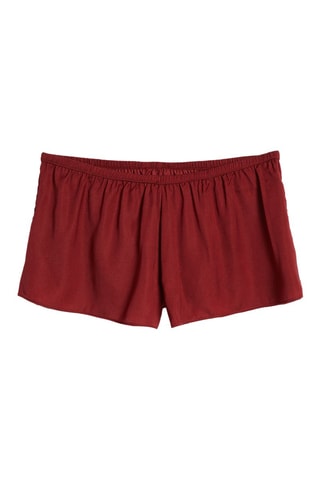 Short de pyjama Chroma - Rouge brique - Etam