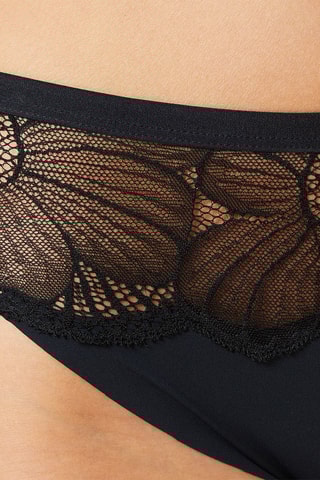 Tanga Confort Sophistique Zwart