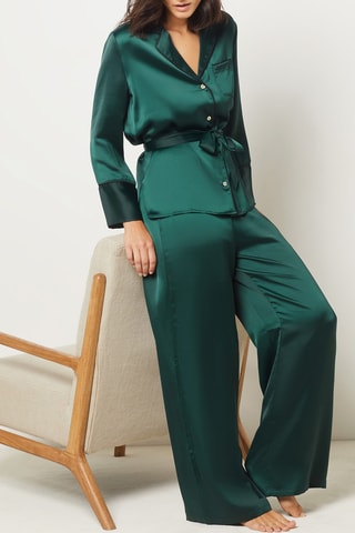 Chemise de pyjama Ely - Vert sapin