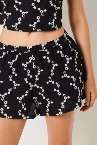 Short de pyjama Zanzibar Noir