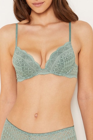 Soutien-gorge push-up Idole - Kaki