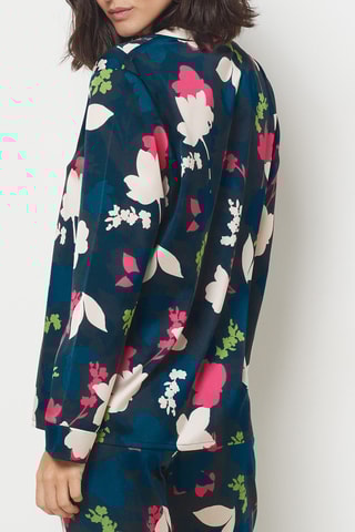 Pyjamablouse Leaf - Groen