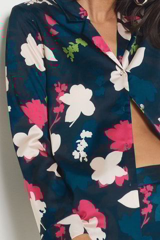 Pyjamablouse Leaf - Groen