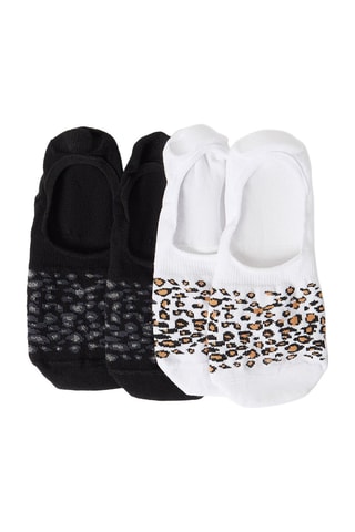 Enkelsokken Jungle - Zwart