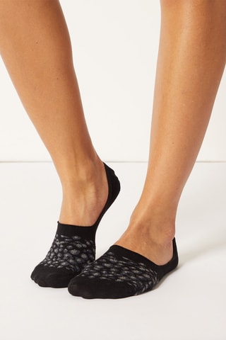 Enkelsokken Jungle - Zwart