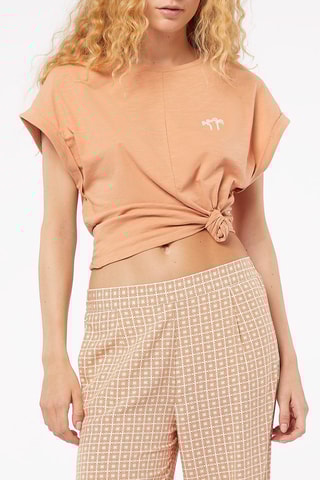 T-shirt de pyjama Apola - Marron clair - Etam