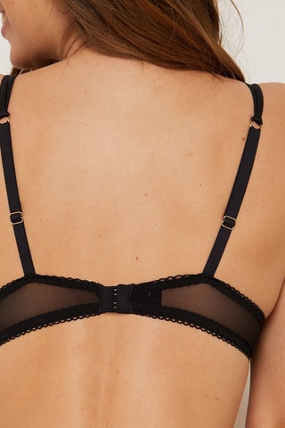Soutien-gorge push-up Lumineuse - Noir