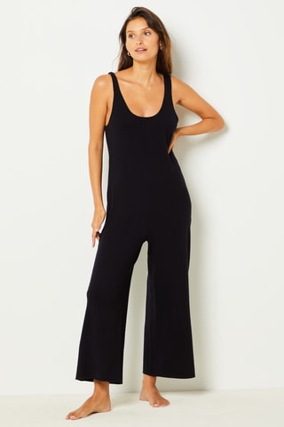 Combinaison sans manches - Noir - Etam
