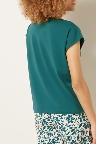 T-shirt - Groen - Etam