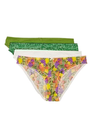 3 culottes - Vert - Etam