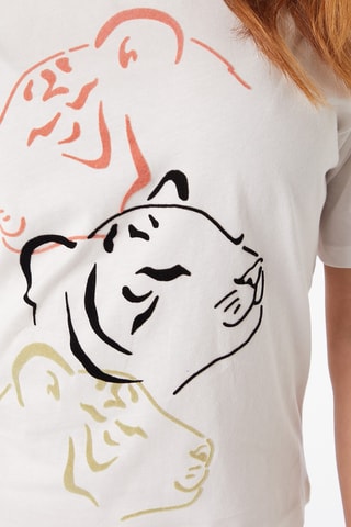 T-shirt - Ecru - Etam