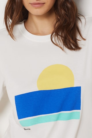 T-shirt - Wit - Etam