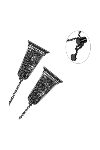 Cinturino Shiny per Apple Watch 38/40/41 mm - Nero