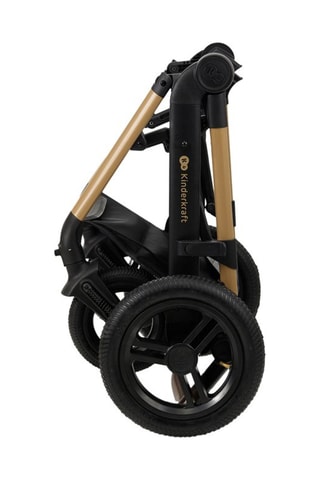 Silla de paseo 4 en 1 + accesorios Moov 2 Eva Wheels - Negro