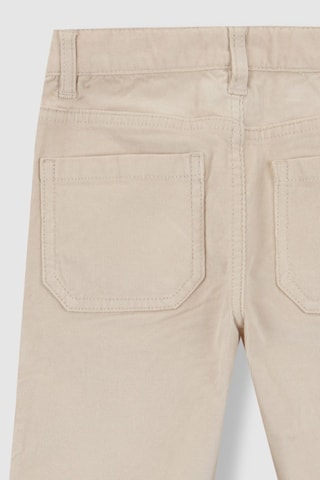 Velours Broek - Ecru - Wit