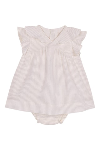 Jurk en Bloomer - Ecru - Wit