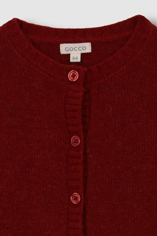 Wollen Vest - Bordeauxrood - Rood