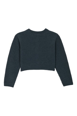 Wollen Jasje - Petrolblauw - Blauw