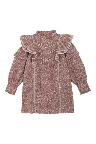 Jurk - Bordeauxrood - Rood