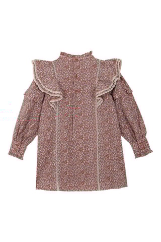 Jurk - Bordeauxrood - Rood