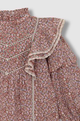 Jurk - Bordeauxrood - Rood