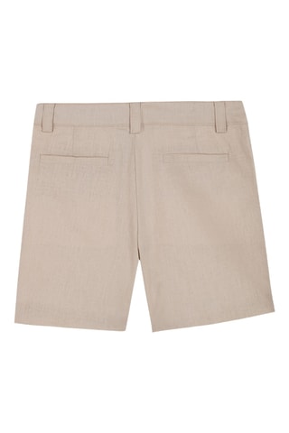 Linnen Short - Beige