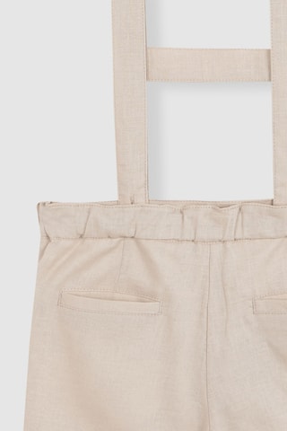 Linnen Short - Beige