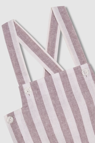 Linnen Tuinbroek - Paars