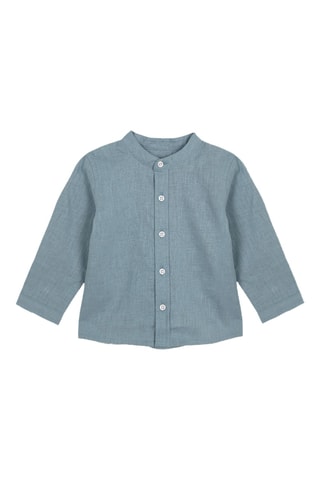 Linnen Overhemd - Groen