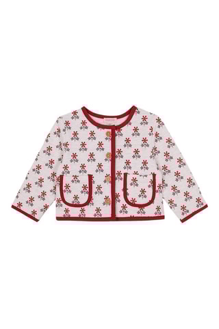 Sweater - Wit - Wit en rood