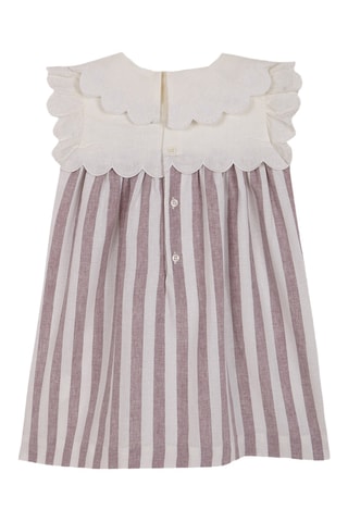 Robe en lin - Violet