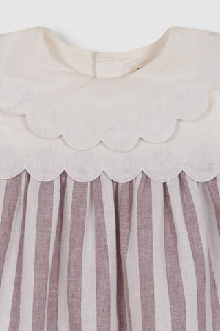 Robe en lin - Violet