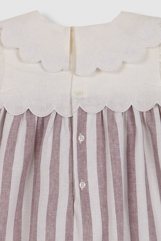 Robe en lin - Violet