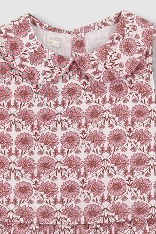 Robe trompe-l’œil - Violet