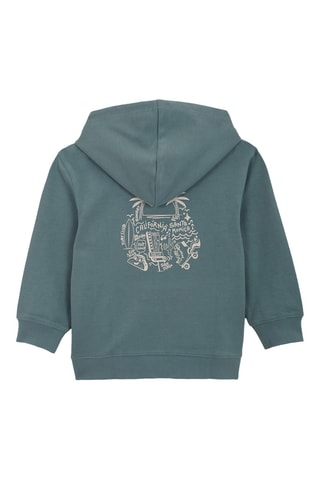 Fleece Sweater met Capuchon - Blauw