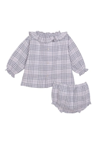 Jurk en Bloomer - Blauw