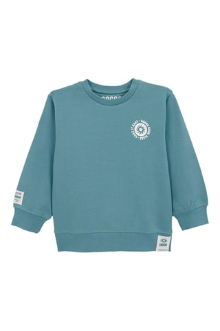 Fleece Sweater - Turquoise