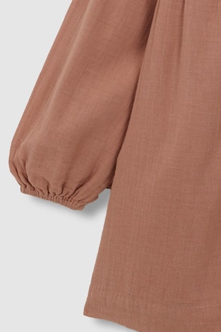 Jurk - Nude - Wit en beige