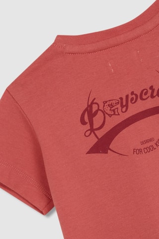 T-shirt - Koraalrood