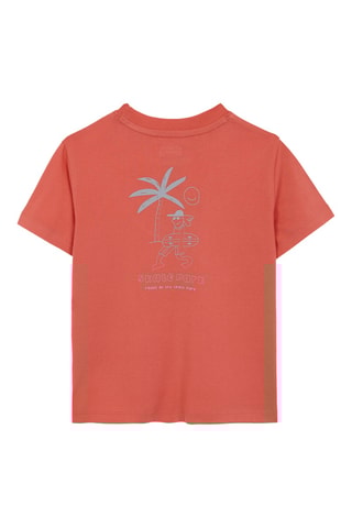 T-shirt - Koraalrood