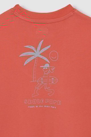 T-shirt - Koraalrood