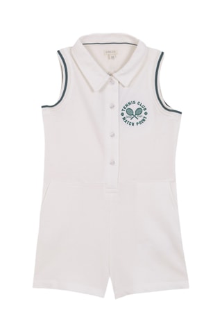 Broekpakje van Fleece - Wit