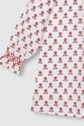 Jurk - Wit en Rood - Wit en rood