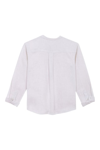 Linnen Overhemd - Wit - Wit