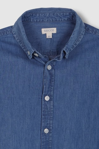 Jeansoverhemd - Blauw