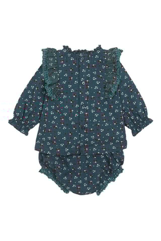 Jurk en Bloomer - Groen