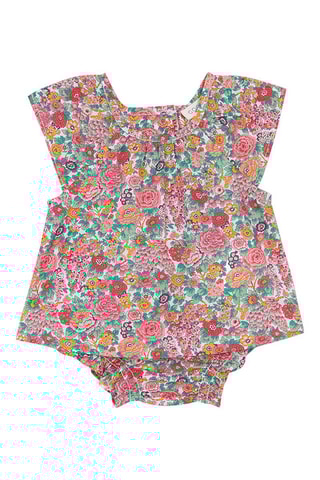 Top en Bloomer Roze en Wit - Roze